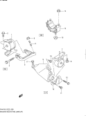 8 - ENGINE MOUNTING (4WD:AT)