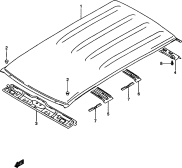 103 - ROOF PANEL (5DR)