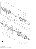155 - FRONT DRIVE SHAFT (RS413:AUTOMATED MT)