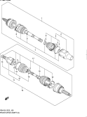 155 - FRONT DRIVE SHAFT (RS415:AT)