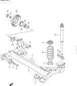 161 - REAR SUSPENSION (RS413,RS413D,RS415)