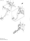 179 - PEDAL/PEDAL BRACKET (RS413D:RHD)