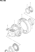 188 - FRONT DIFFERENTIAL GEAR (2WD:AT)