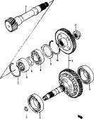 47 - AT OUTPUT SHAFT AND COUNTER SHAFT (AT)