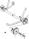 84 - REAR DRUM AND AXLE
