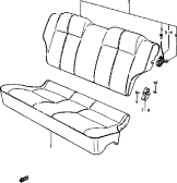 101 - REAR SEAT (3DR:GA)