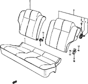 102 - REAR SEAT (3DR:GL)