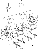 155 - FRONT SEAT (3DR:TURBO)