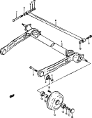 97 - REAR DRUM AND AXLE