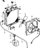 24 - RADIATOR AND COOLING FAN (AT)