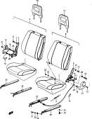199 - FRONT SEAT (3DR:RHD GL;W/WALK IN TYPE)