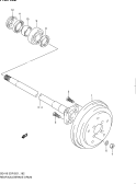 182 - REAR AXLE AND BRAKE DRUM