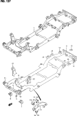 127 - CHASSIS FRAME (5DR)