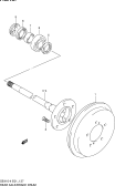 137 - REAR AXLE AND BRAKE DRUM