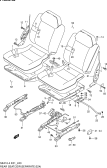 240 - REAR SEAT SEPARATE SEAT (3DR:E24)