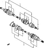 60 - FRONT AXLE SHAFT