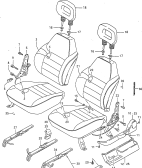 145 - FRONT SEAT (3DR)
