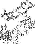 136 - CHASSIS FRAME (2DR)