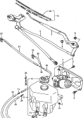 122 - A FR WINDSHIELD WIPER AND WASHER (SV418)