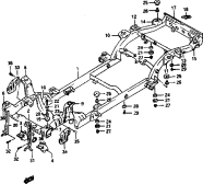 130 - CHASSIS FRAME (4DR)