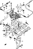 16 - INTAKE MANIFOLD AND THROTTLE BODY (AT:91 MODEL)