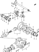93 - FRONT DIFFERENTIAL GEAR (4WD)