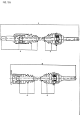 104 - FRONT DRIVE SHAFT