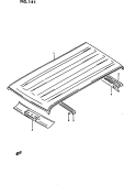 151 - ROOF PANEL (5DR)