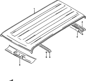 85 - ROOF PANEL (5DR)