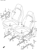 198 - FRONT SEAT (3DR)