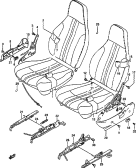 102A - FRONT SEAT (94 MODEL)