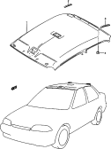 197 - ROOF LINING (4DR)