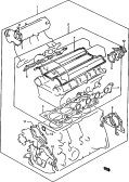 2 - ENGINE GASKET SET (DOHC)