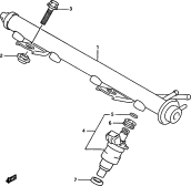 34 - DELIVERY PIPE (DOHC)