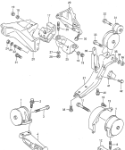 10 - ENGINE MOUNTING (OHC:AT)