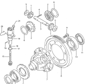 64 - DIFFERENTIAL GEAR AND SPEED GEAR (DOHC)
