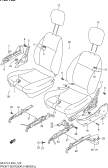 163 - FRONT SEAT (5DR:01 MODEL)