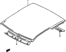 162 - ROOF PANEL (3DR)