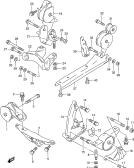 14 - ENGINE MOUNTING (SF310:AT)