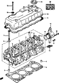 2 - CYLINDER HEAD AND COVER