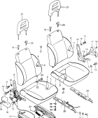 127 - FRONT SEAT (JX)