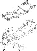 154 - CHASSIS FRAME (PETROL)