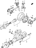 70 - FRONT DIFF GEAR (4WD:PETROL)