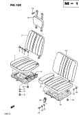 104 - FRONT SEAT (ST90K : E30)