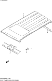 190 - ROOF PANEL (5DR:W/SUN ROOF)