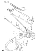 120 - FR WINDSHIELD WIPER AND WASHER (LHD)