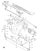 121 - FR WINDSHIELD WIPER AND WASHER (E17)