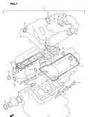 1 - ENGINE GASKET SET (SV620)