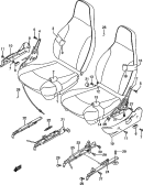 147 - B FRONT SEAT