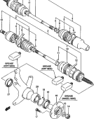 90 - A FRONT AXLE (MT)